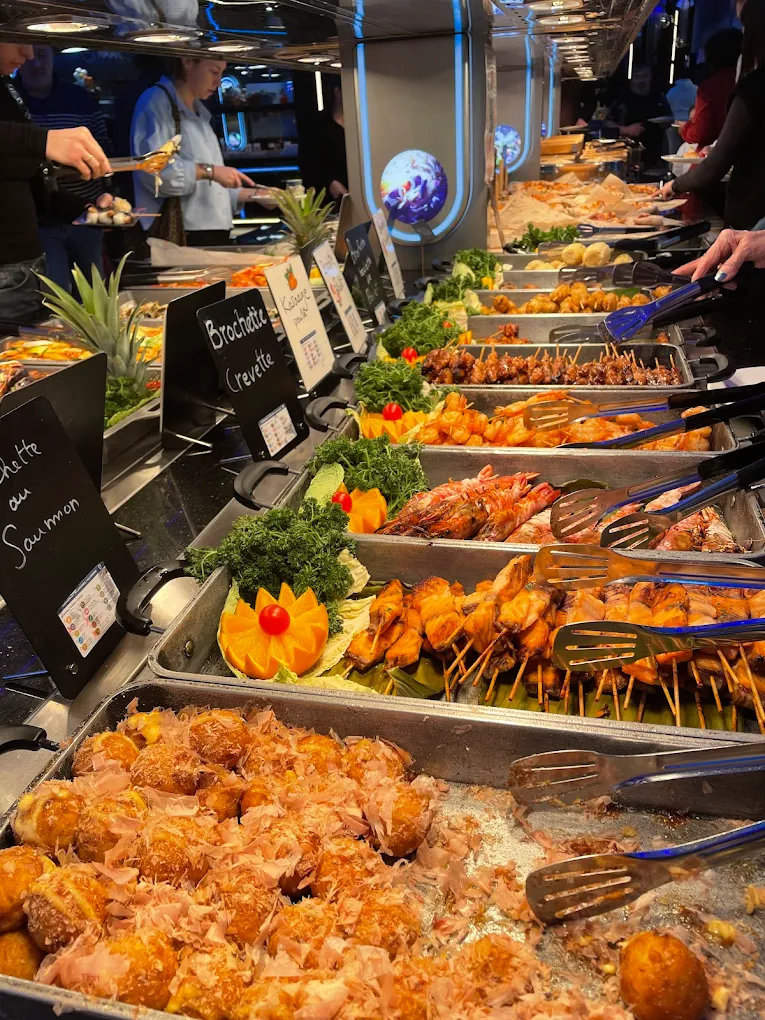 Sushis et sashimis